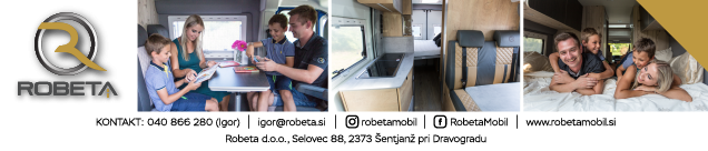 Robeta d.o.o. - prodajalec vozil Robeta Mobil in Carthago