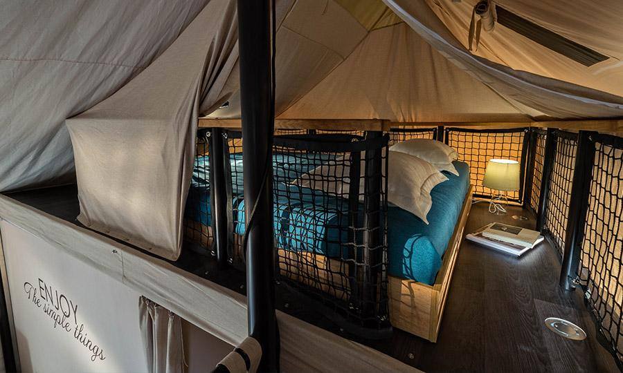 Glamping šotor Adria Home Mobile Tent.