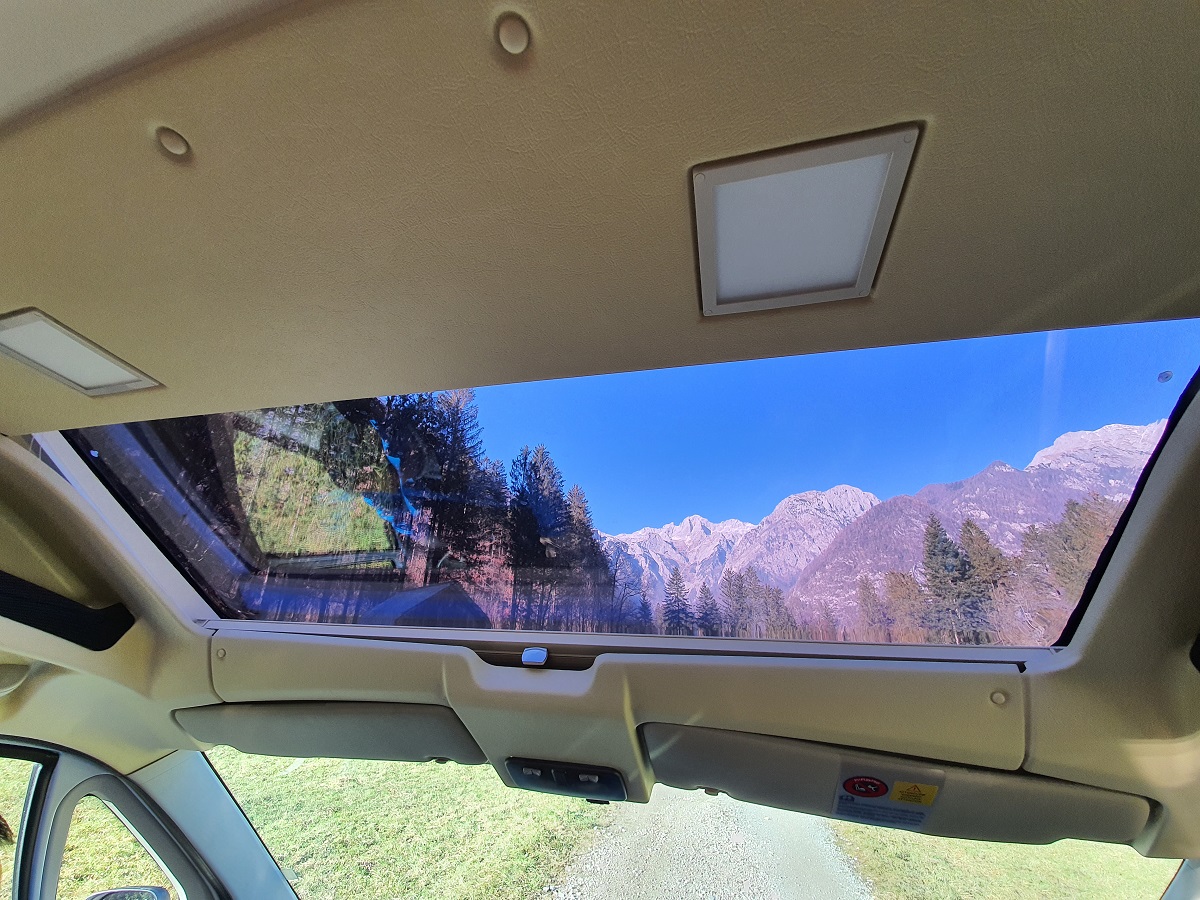 Sportsvan 636 Panorama - Panoramsko okno nad voznikovo kabino